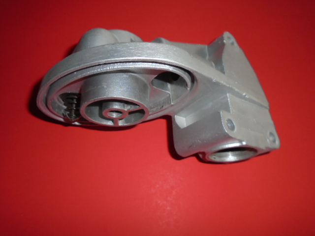 V12 E Alum NOS oil filter housing filter head 